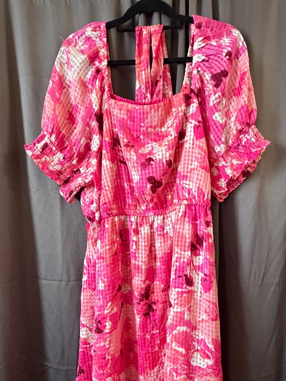 Lane Bryant Hot Pink Floral Sundress